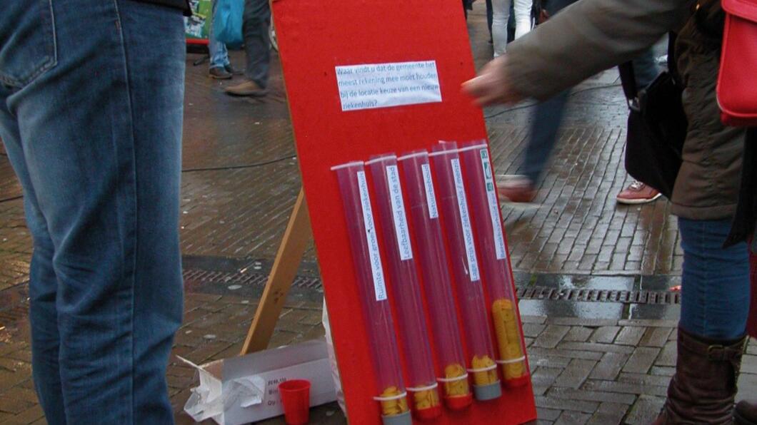 ziekenhuis actie SP en GL Simonsplein