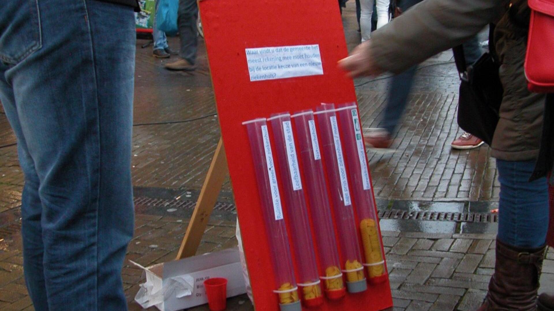 ziekenhuis actie SP en GL Simonsplein
